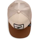 petten-gebogen-bruin-snapback-the-deadliest-scorpion-eco-brutalism-the-farm-van-goorin-bros