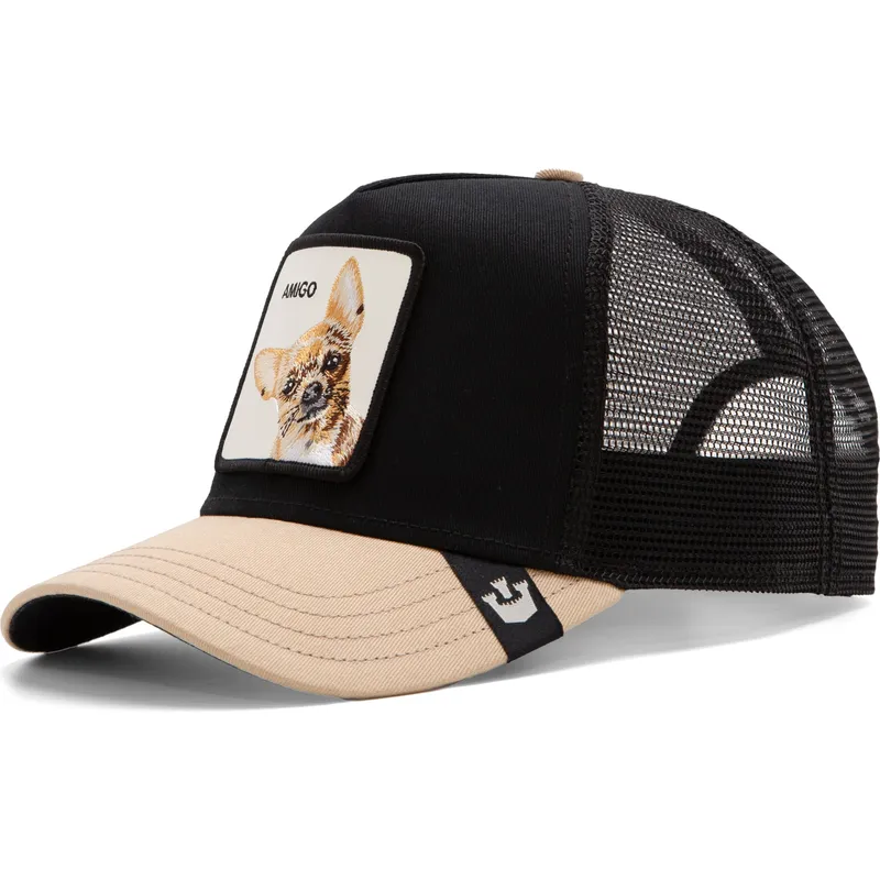 petten-gebogen-zwart-snapback-the-amigo-eco-brutalism-the-farm-van-goorin-bros