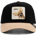 petten-gebogen-zwart-snapback-the-amigo-eco-brutalism-the-farm-van-goorin-bros
