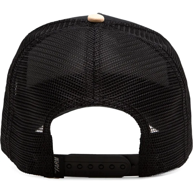 petten-gebogen-zwart-snapback-the-amigo-eco-brutalism-the-farm-van-goorin-bros