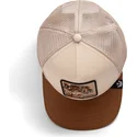 petten-gebogen-bruin-snapback-warrior-cheetah-big-cats-the-farm-van-goorin-bros