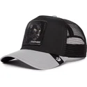 petten-gebogen-zwart-snapback-the-black-panther-big-cats-the-farm-van-goorin-bros