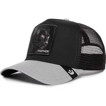 petten-gebogen-zwart-snapback-the-black-panther-big-cats-the-farm-van-goorin-bros