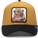 petten-gebogen-bruin-snapback-the-wildcat-tiger-big-cats-the-farm-van-goorin-bros