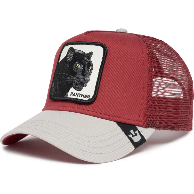 petten-gebogen-rood-snapback-the-panther-big-cats-the-farm-van-goorin-bros petten-gebogen-rood-snapback-the-panther-big-cats-the-farm-van-goorin-bros