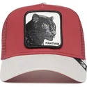 petten-gebogen-rood-snapback-the-panther-big-cats-the-farm-van-goorin-bros