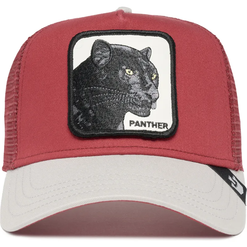 petten-gebogen-rood-snapback-the-panther-big-cats-the-farm-van-goorin-bros petten-gebogen-rood-snapback-the-panther-big-cats-the-farm-van-goorin-bros