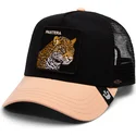 petten-gebogen-zwart-snapback-the-big-cats-the-farm-van-goorin-bros