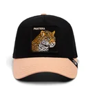 petten-gebogen-zwart-snapback-the-big-cats-the-farm-van-goorin-bros