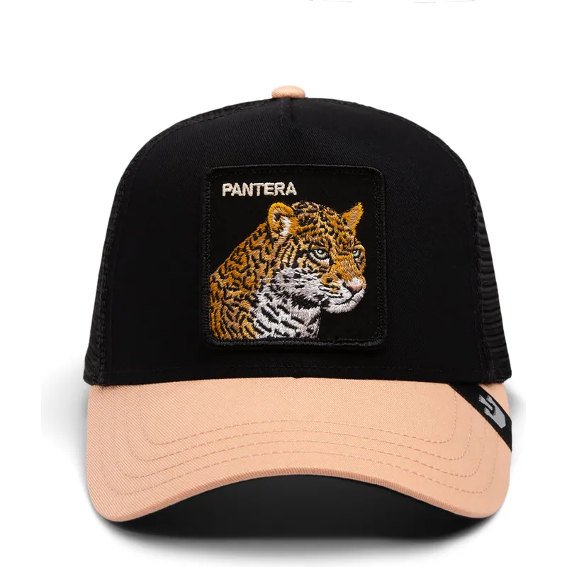 petten-gebogen-zwart-snapback-the-big-cats-the-farm-van-goorin-bros