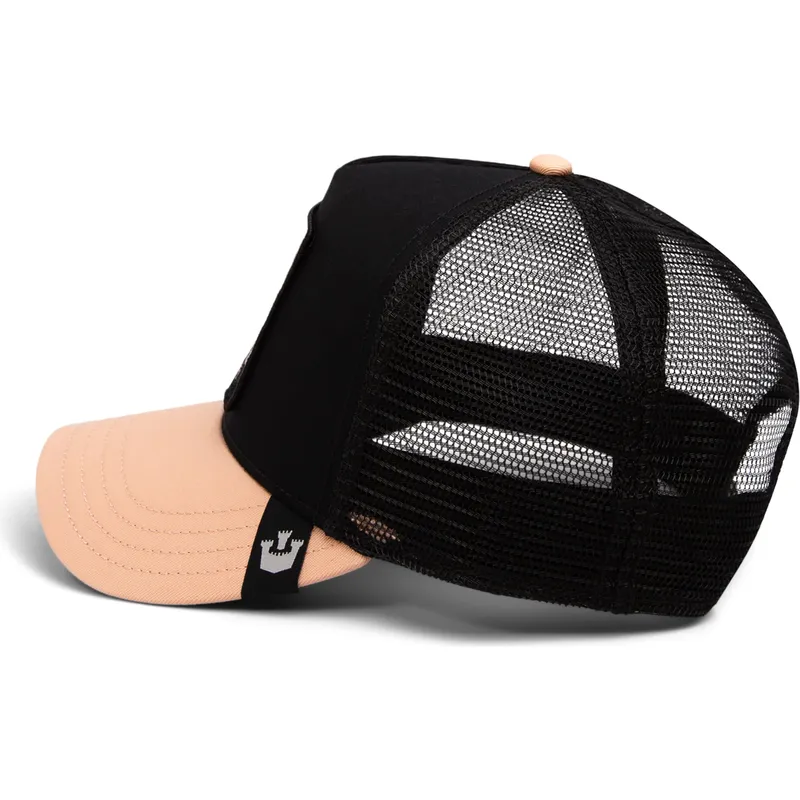 petten-gebogen-zwart-snapback-the-big-cats-the-farm-van-goorin-bros