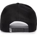 petten-gebogen-zwart-snapback-obsidian-panther-puff-patent-the-farm-van-goorin-bros