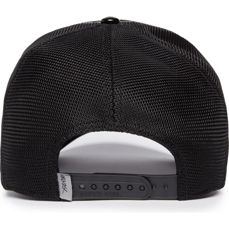 petten-gebogen-zwart-snapback-obsidian-panther-puff-patent-the-farm-van-goorin-bros petten-gebogen-zwart-snapback-obsidian-panther-puff-patent-the-farm-van-goorin-bros