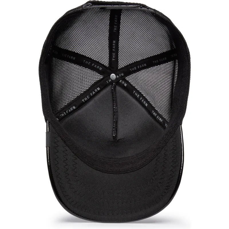 petten-gebogen-zwart-snapback-obsidian-panther-puff-patent-the-farm-van-goorin-bros petten-gebogen-zwart-snapback-obsidian-panther-puff-patent-the-farm-van-goorin-bros