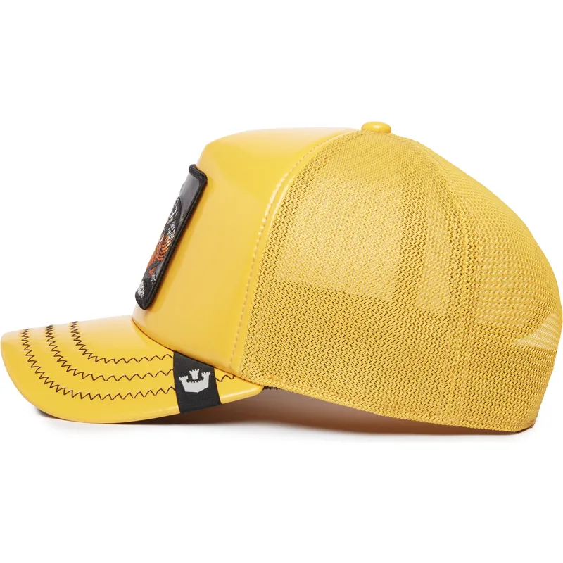 petten-gebogen-geel-snapback-mamba-mentality-puff-patent-the-farm-van-goorin-bros