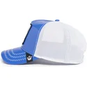 petten-gebogen-blauw-snapback-stallion-horsepower-puff-patent-the-farm-van-goorin-bros