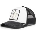 petten-gebogen-zwart-snapback-voor-kinderen-cool-tuxie-the-farm-van-goorin-bros