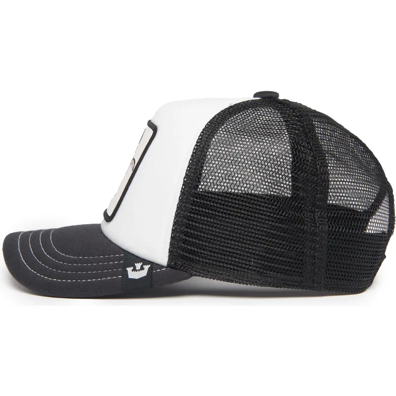petten-gebogen-zwart-snapback-voor-kinderen-cool-tuxie-the-farm-van-goorin-bros