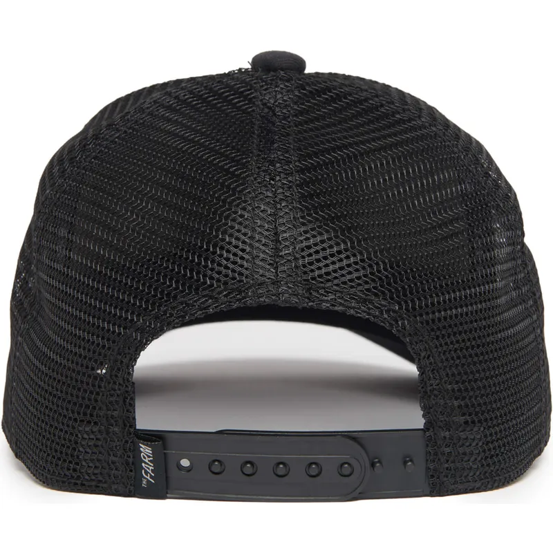 petten-gebogen-zwart-snapback-voor-kinderen-cool-tuxie-the-farm-van-goorin-bros