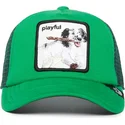 petten-gebogen-groen-snapback-voor-kinderen-playful-playtime-the-farm-van-goorin-bros