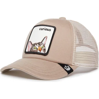petten-gebogen-beige-snapback-voor-kinderen-curious-what-s-that-the-farm-van-goorin-bros
