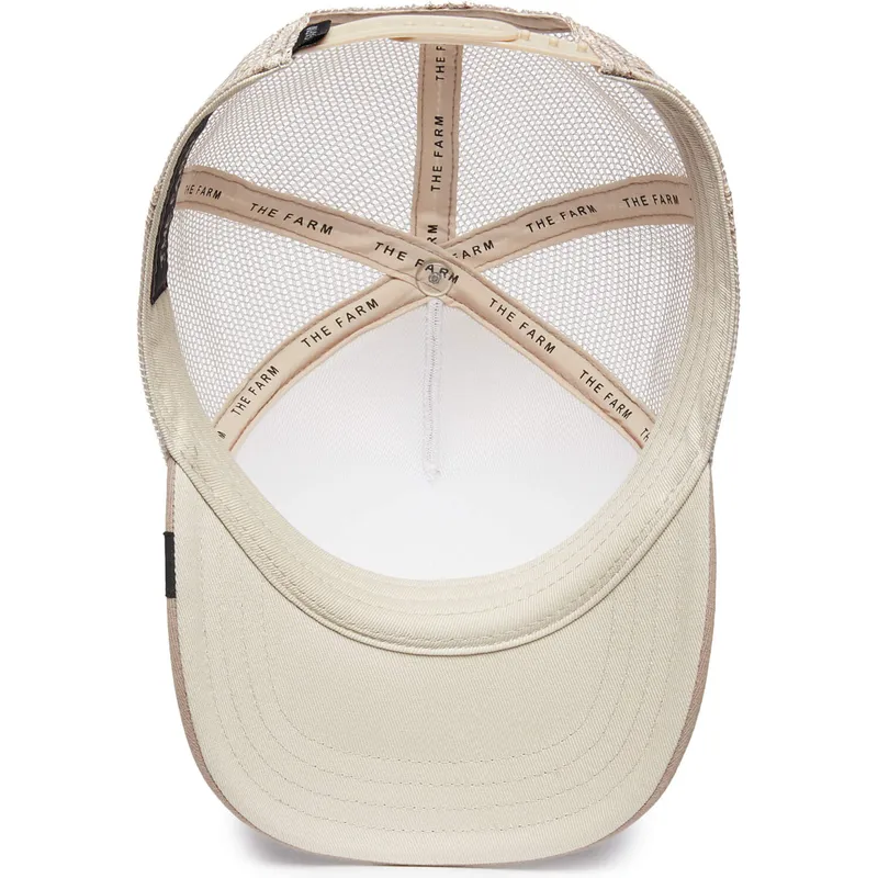 petten-gebogen-beige-snapback-voor-kinderen-curious-what-s-that-the-farm-van-goorin-bros