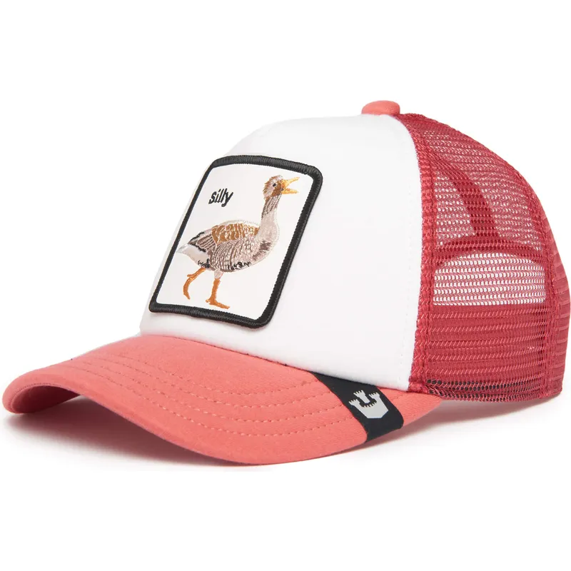 petten-gebogen-rood-snapback-voor-kinderen-so-silly-the-farm-van-goorin-bros