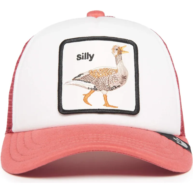 petten-gebogen-rood-snapback-voor-kinderen-so-silly-the-farm-van-goorin-bros