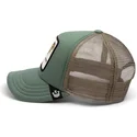 petten-gebogen-groen-snapback-voor-kinderen-monster-little-tyrant-extinct-the-farm-van-goorin-bros
