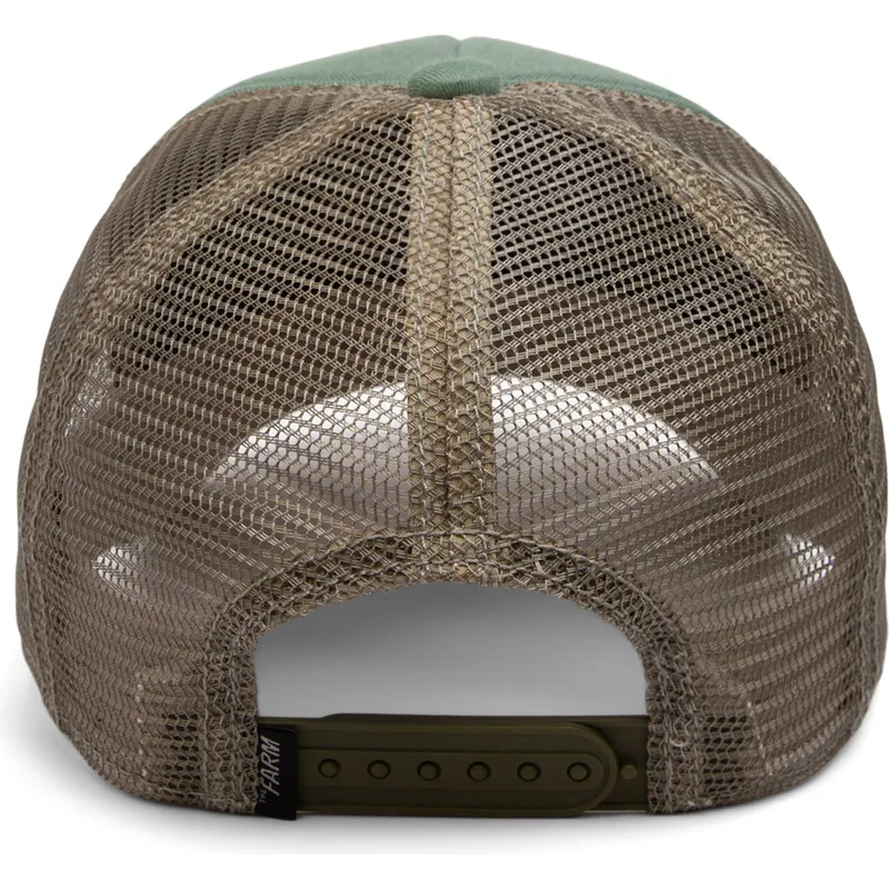 petten-gebogen-groen-snapback-voor-kinderen-monster-little-tyrant-extinct-the-farm-van-goorin-bros