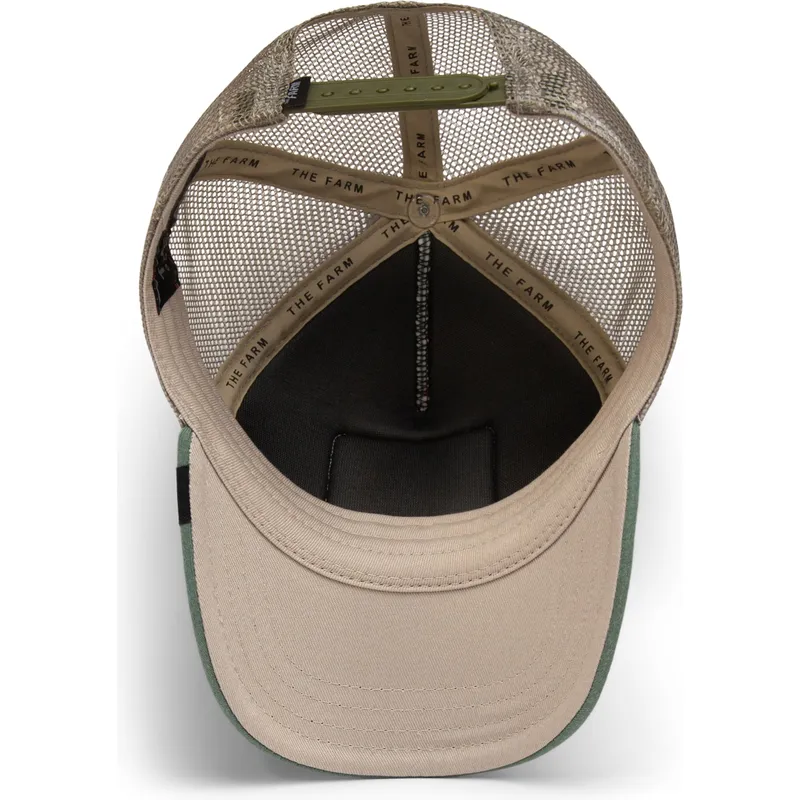 petten-gebogen-groen-snapback-voor-kinderen-monster-little-tyrant-extinct-the-farm-van-goorin-bros