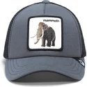 petten-gebogen-grijs-snapback-voor-kinderen-mammoth-fuzzy-trunk-extinct-the-farm-van-goorin-bros