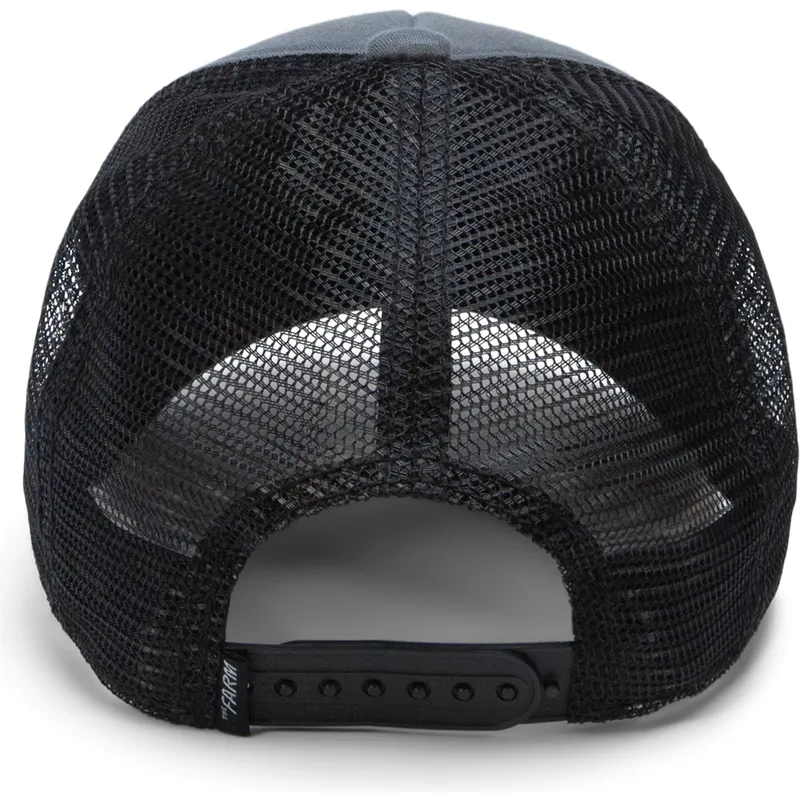 petten-gebogen-grijs-snapback-voor-kinderen-mammoth-fuzzy-trunk-extinct-the-farm-van-goorin-bros
