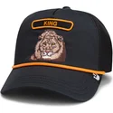 petten-gebogen-zwart-snapback-king-gb2-lion-the-rocker-the-farm-van-goorin-bros