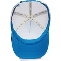 petten-gebogen-blauw-snapback-voor-kinderen-wild-stripes-the-farm-van-goorin-bros