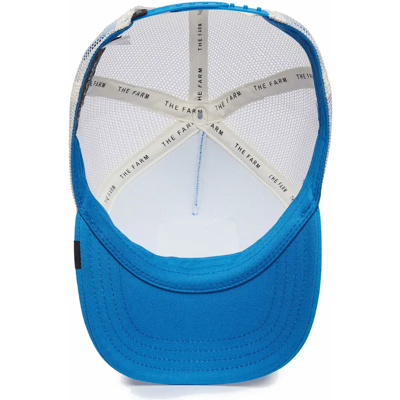 petten-gebogen-blauw-snapback-voor-kinderen-wild-stripes-the-farm-van-goorin-bros