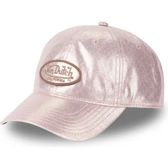 Petten gebogen roze verstelbaar PIN van Von Dutch