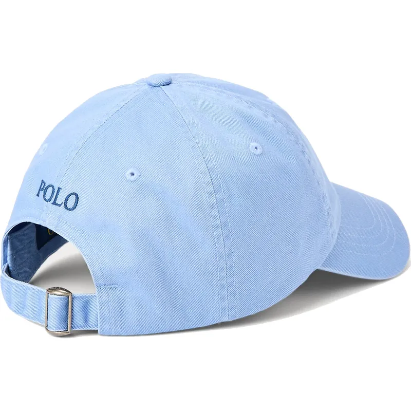 petten-gebogen-blauw-verstelbaar-cotton-chino-classic-sport-van-polo-ralph-lauren