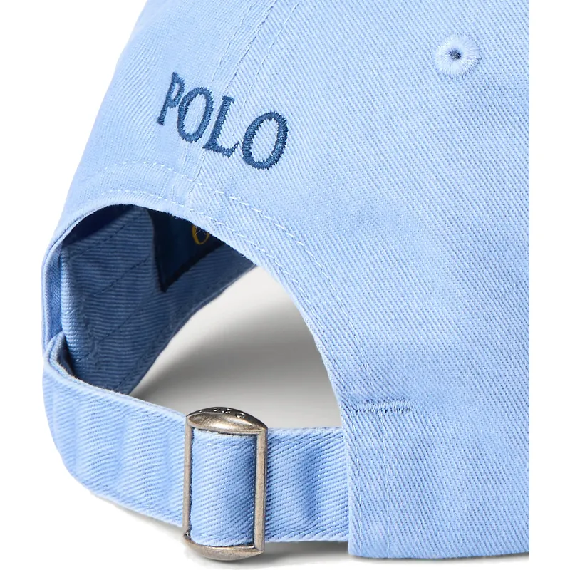 petten-gebogen-blauw-verstelbaar-cotton-chino-classic-sport-van-polo-ralph-lauren