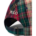 petten-gebogen-meerkleurig-verstelbaar-classic-sport-plaid-van-polo-ralph-lauren