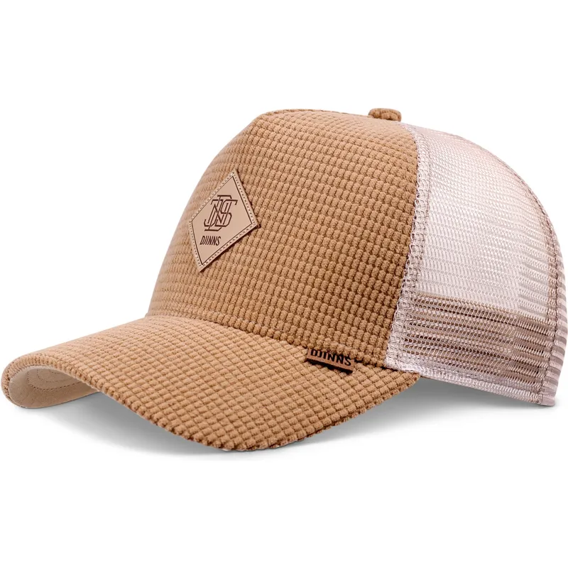 petten-gebogen-beige-snapback-hft-waffle-cord-van-djinns petten-gebogen-beige-snapback-hft-waffle-cord-van-djinns