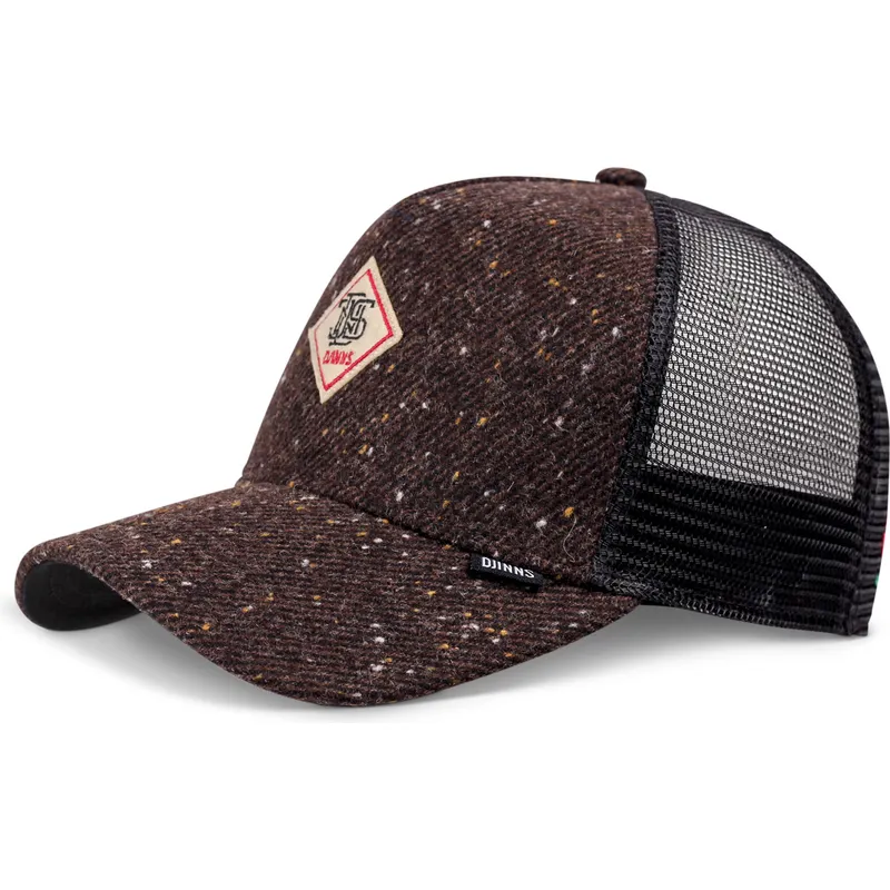 petten-gebogen-bruin-snapback-multicolor-hft-mon-spots-van-djinns petten-gebogen-bruin-snapback-multicolor-hft-mon-spots-van-djinns