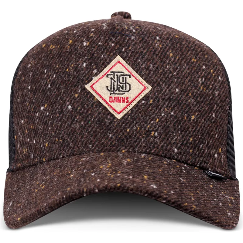 petten-gebogen-bruin-snapback-multicolor-hft-mon-spots-van-djinns petten-gebogen-bruin-snapback-multicolor-hft-mon-spots-van-djinns