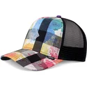 petten-gebogen-meerkleurig-snapback-hft-dirty-check-van-djinns