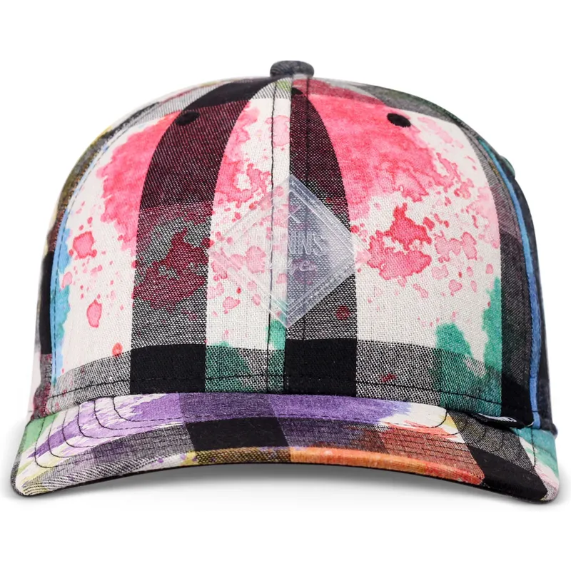 petten-gebogen-meerkleurig-snapback-truefit-dirty-check-van-djinns petten-gebogen-meerkleurig-snapback-truefit-dirty-check-van-djinns