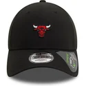 petten-gebogen-zwart-verstelbaar-9forty-repreve-mini-van-chicago-bulls-nba-van-new-era