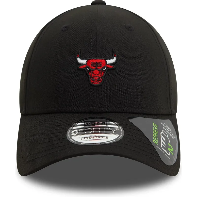 petten-gebogen-zwart-verstelbaar-9forty-repreve-mini-van-chicago-bulls-nba-van-new-era