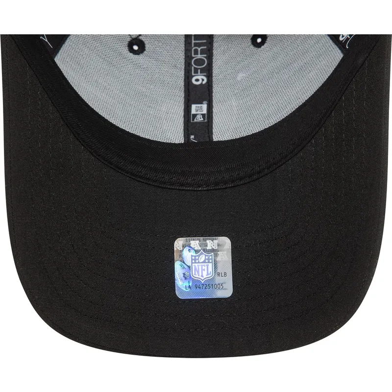 petten-gebogen-zwart-verstelbaar-9forty-repreve-mini-van-las-vegas-raiders-nfl-van-new-era