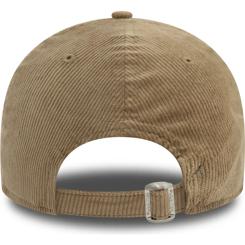 petten-gebogen-beige-verstelbaar-9forty-cord-van-new-york-yankees-mlb-van-new-era