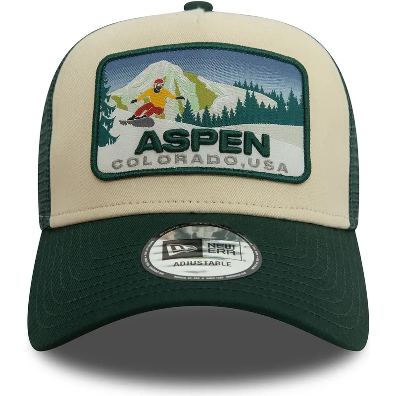 petten-gebogen-groen-snapback-a-frame-ski-patch-van-aspen-steden-en-stranden-van-new-era